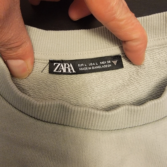 Zara cropped sweatshirt - Picture 6 of 6